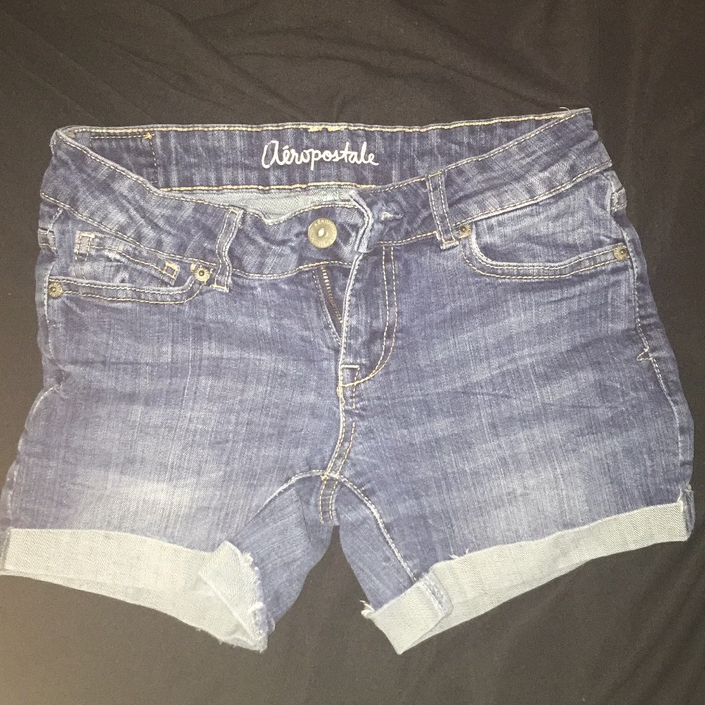 Aeropostale Boyfriend Jean Shorts